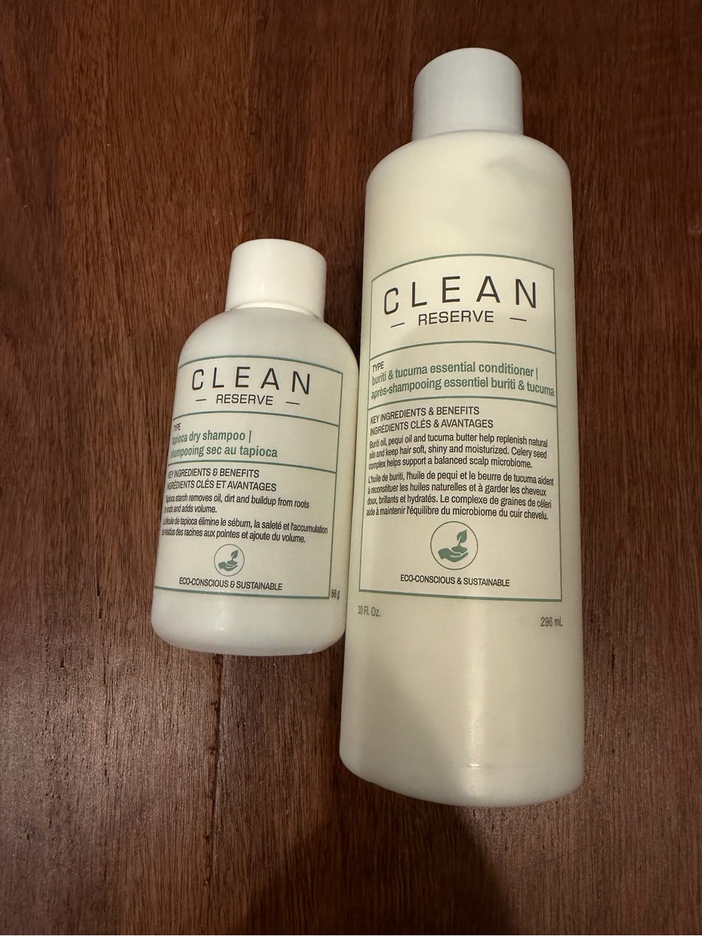 CLEAN Reserve White Shampoo & Conditioner Duo